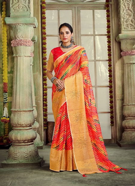 Laheriya By Ynf Printed Designer Sarees Catalog
 Catalog